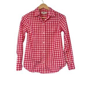 VINEYARD VINES Pink Gingham Button Down Cotton Shirt | 00